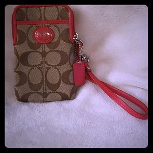 Coach wallet wristlet vintage